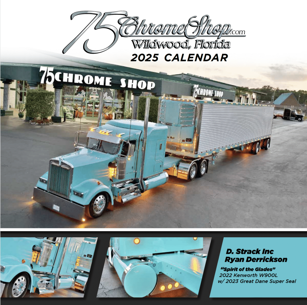 75 Chrome Shop Calendar 2025 Pre Order » 75 Chrome Shop